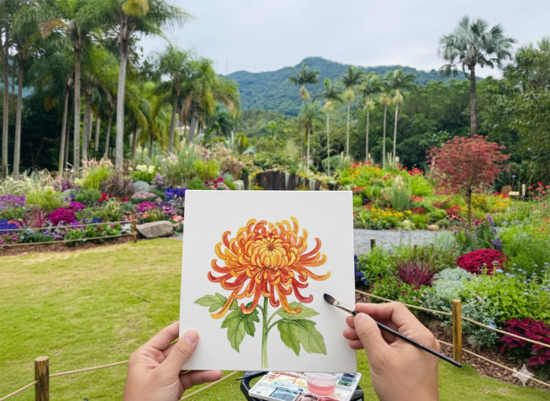 “秋之雅集”——2025年仙湖植物园秋花集艺术创作大赏