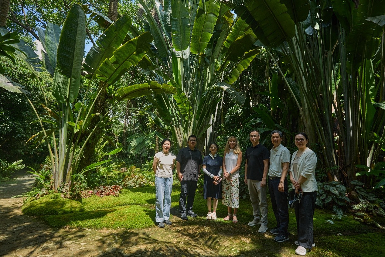 BGCI秘书长Carly Cowell一行来访仙湖植物园
